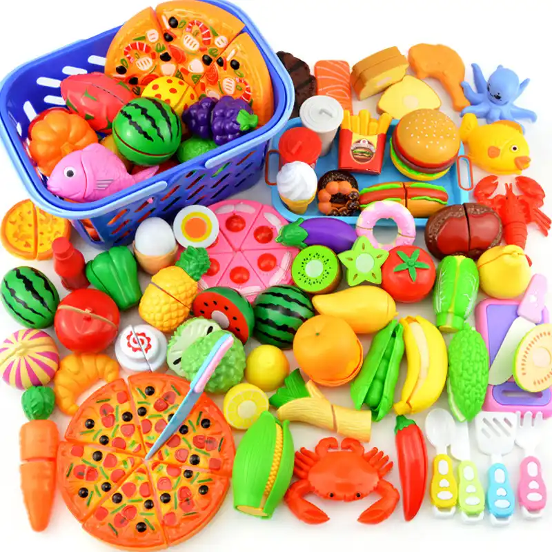 13 29 pçs brinquedo de cozinha fingir jogar mini comida fruta pizza ...