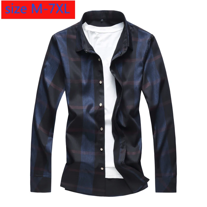 camisas cuadros grandes hombre