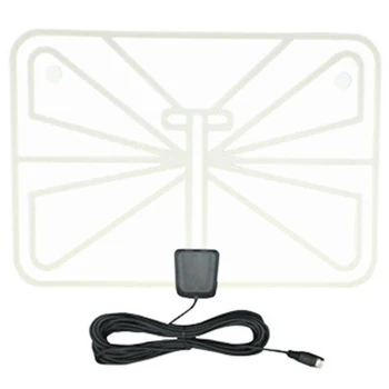 

HFES Indoor Window High-Definition TV Antenna, Transparent Soft Design Brings You a Different Sense of Comfort, the Antenna Sign