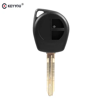 

KEYYOU Replacement 2 Button Remote Car Key Case Cover Fob Key Shell For Suzuki Swift Grand SX4 Grand Vitara Swift Liana Key