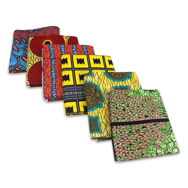 Красивая африканская печатная ткань настоящий голландский воск лучшее качество для платья 6yardsYBG1