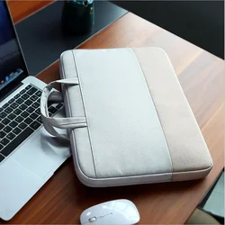 Bolsa para ordenador portátil, funda protectora para ordenador de negocios, de alta calidad, resistente a los golpes, impermeable, para Macbook