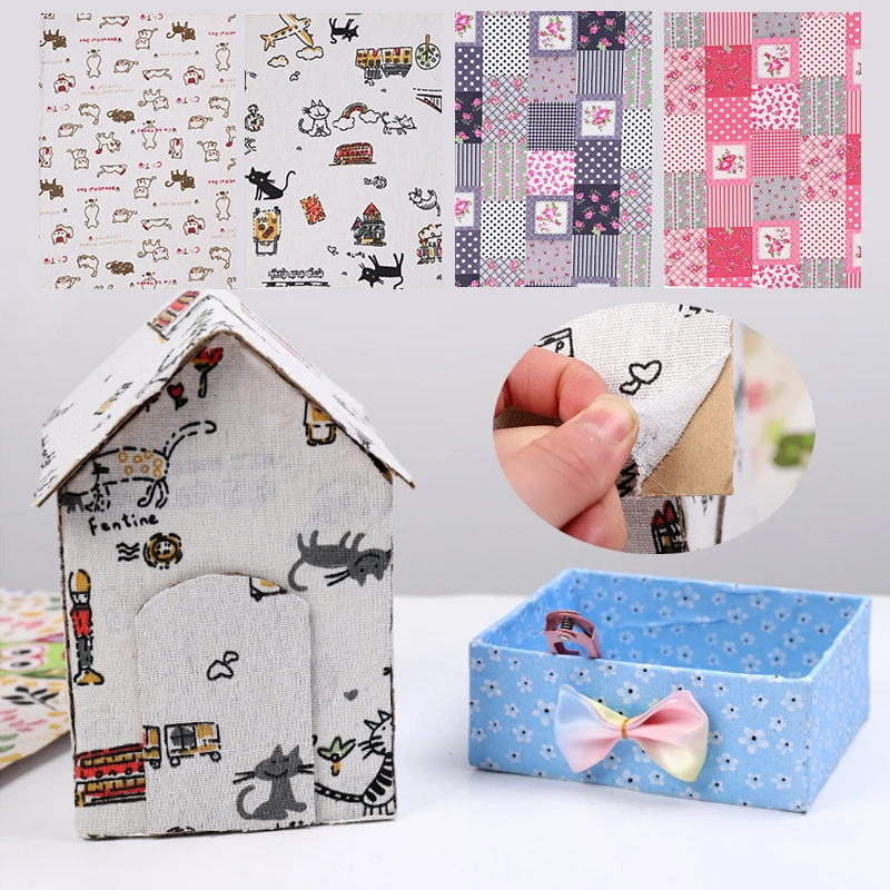 20*30 Diy текстильная ткань альбом для вышивки селфи-палка красочные украшения бумажные наклейки художественная бумага Diy аксессуары печать цветок
