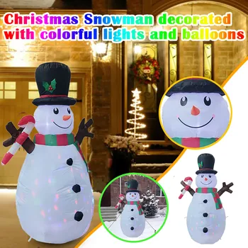

1.6m Christmas Inflatable Snowman Lantern Luminous Indoor And Outdoor Decoration Christmas Decorations For Home Navidad #YL5