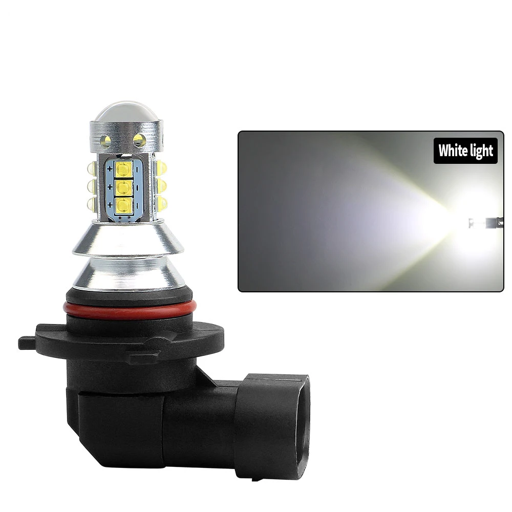 1PCS H3 H4 LED Car Fog Light Bulbs 16SMD 50W Auto Headlight Driving