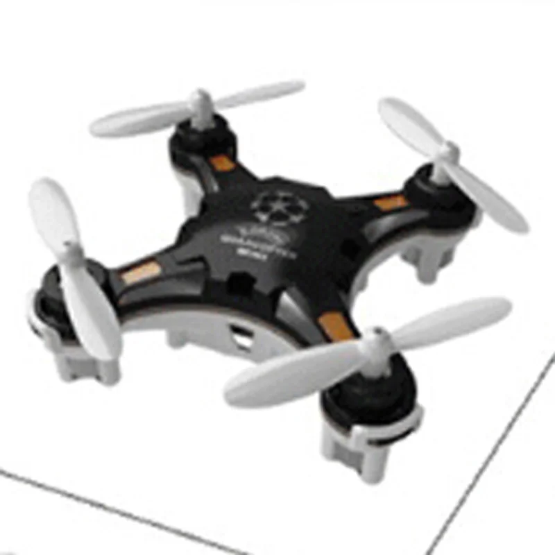 RC дроны Карманный 4CH мини Дрон 6 оси Радиоуправляемый вертолет, игрушки переключаемый контроллер дистанционного управления Квадрокоптер электрическая игрушка без камеры - Цвет: black