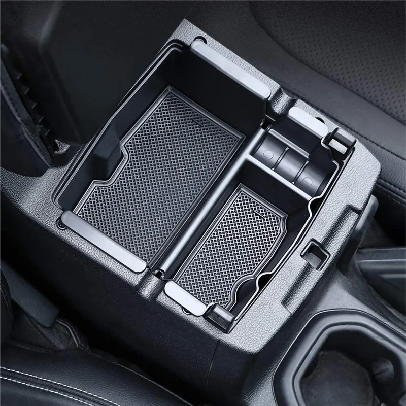 

Car Armrest Center Console Organizer Storage Tray For Jeep Wrangler JL JLU Unlimited Rubicon Sport Sahara Gladiator JT 2018-2024
