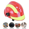 Safety Rescue Helmet Emergency Rescue Fire ABS helmet With Headlamp and Protective Goggles Fire Fighter Protective Helmet ► Photo 2/6