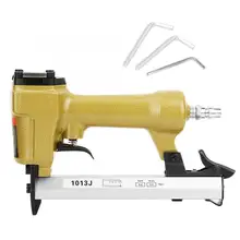 Пистолет для ногтей, деревообрабатывающий инструмент, 60-100psi-образный пневматический пистолет для ногтей 1/", воздушный степлер, аксессуары для электроинструмента