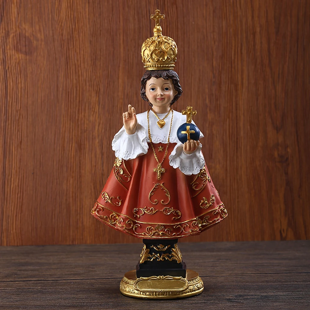 Jesus Holy Resin Statue Religious Figurine Sculpture Christ Ornaments