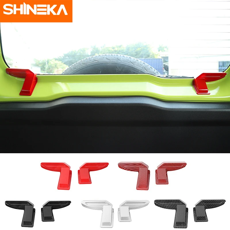 SHINEKA Interior Mouldings For Suzuki Jimny Car Rear Windshield Heating Wire Protective Cover Accessories For Suzuki Jimny 2019+