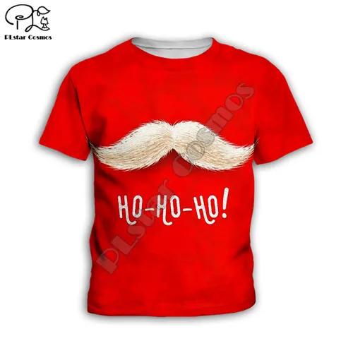 Kids t shirts Детские костюмы Санта-Клауса, толстовка с 3d принтом, рождественский подарок, детский пуловер, толстовка, пальто на молнии, футболка для мальчиков и девочек, штаны - Цвет: Kids t shirts