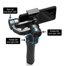 3 Axis Anti-Shake Selfie Stick Handheld Gimbal for Smartphone Camera Stabilizer iOS iPhone& Android APP Controls Phone