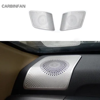 

stainless steel front stereo Audio horn cover frame decorative stickers For Honda CRV CR-V 3rd 2007 2008 2009 2010 2011 C1362