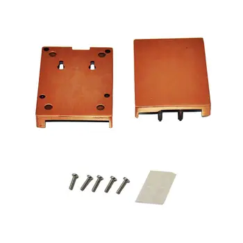 

Aluminum Copper Case Metal Enclosure Cover Shell for Raspberry Pi 3/2 Model B/B+ D08B