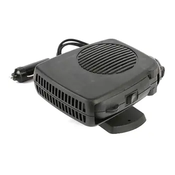 

Portable Auto Car Heater Defroster Demister 12/24V 200W Electric Heater Windshield 360 Degree Rotation ABS Heating Cooling Fan