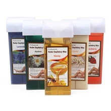 100 г картридж для воска, для удаления волос, нагреватель для депиляции, нагреватель для воска, рулон воска для всех типов кожи