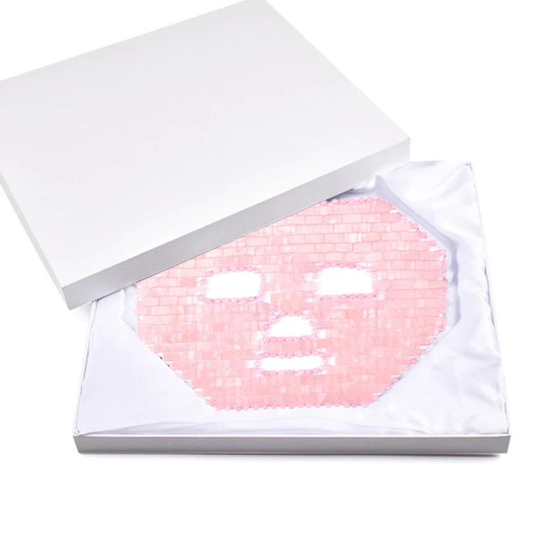 

Jade Face Mask Cold Therapy Facial Massage Masks 100% Natural Real Stone Cooling Massager Face Beauty Skin Care Tools