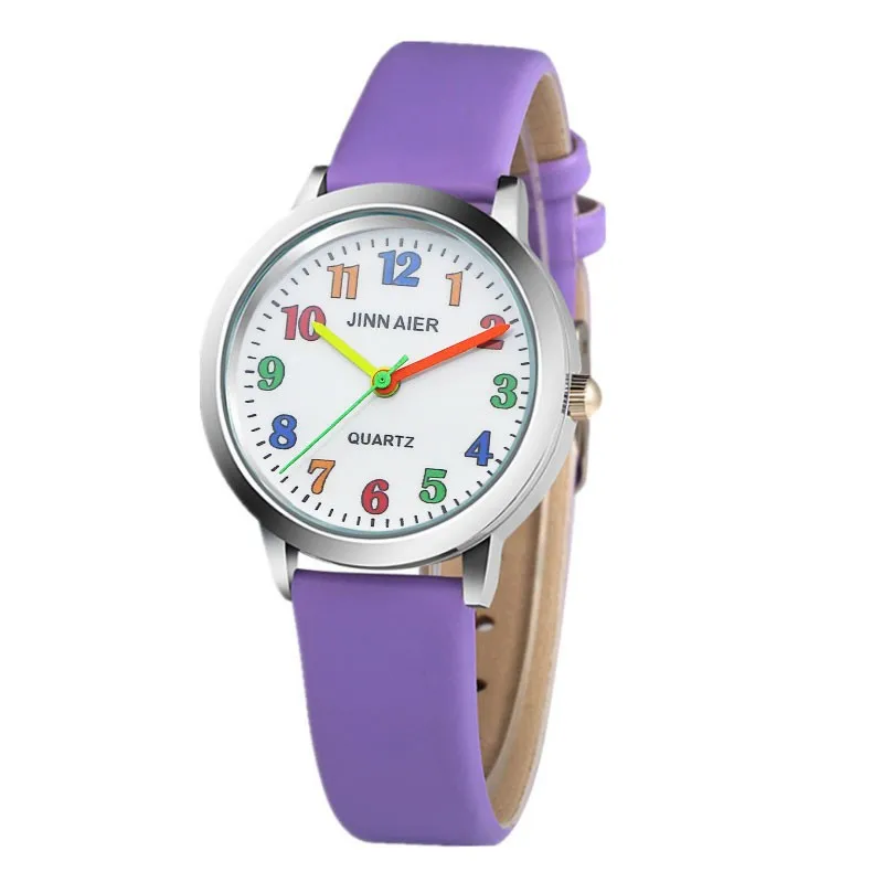 New Students Multi-Colored Digital Kids Watch Girl Gift Children Quartz Fashion Watches Relogio Kol Saati 4