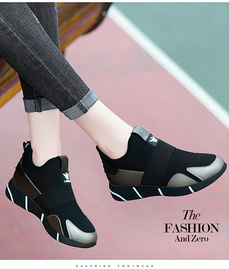 Женская Повседневная обувь Молодежная модная удобная и стильная Уличная Zapatos de