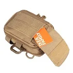 Желтый цвет MOLLE мешок многоцелевой компактный 600D нейлон Водонепроницаемый военный Land Rover Range Rover Sport дорожная поясная сумка слинг - Цвет: Желтый цвет