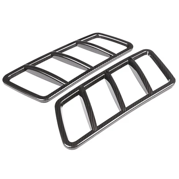 

For Mercedes-Benz GL GL GLE GLS ABS carbon fiber style car hood engine exhaust frame cover trim auto parts