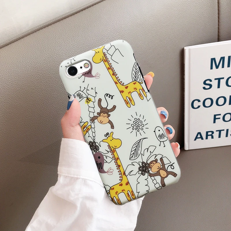 Cute Case For Iphone 7 8 Case Phone Cases New Fashion Imd Craft Phone Cover For Iphone 7  8 Half Arround Printed Lovely Picture