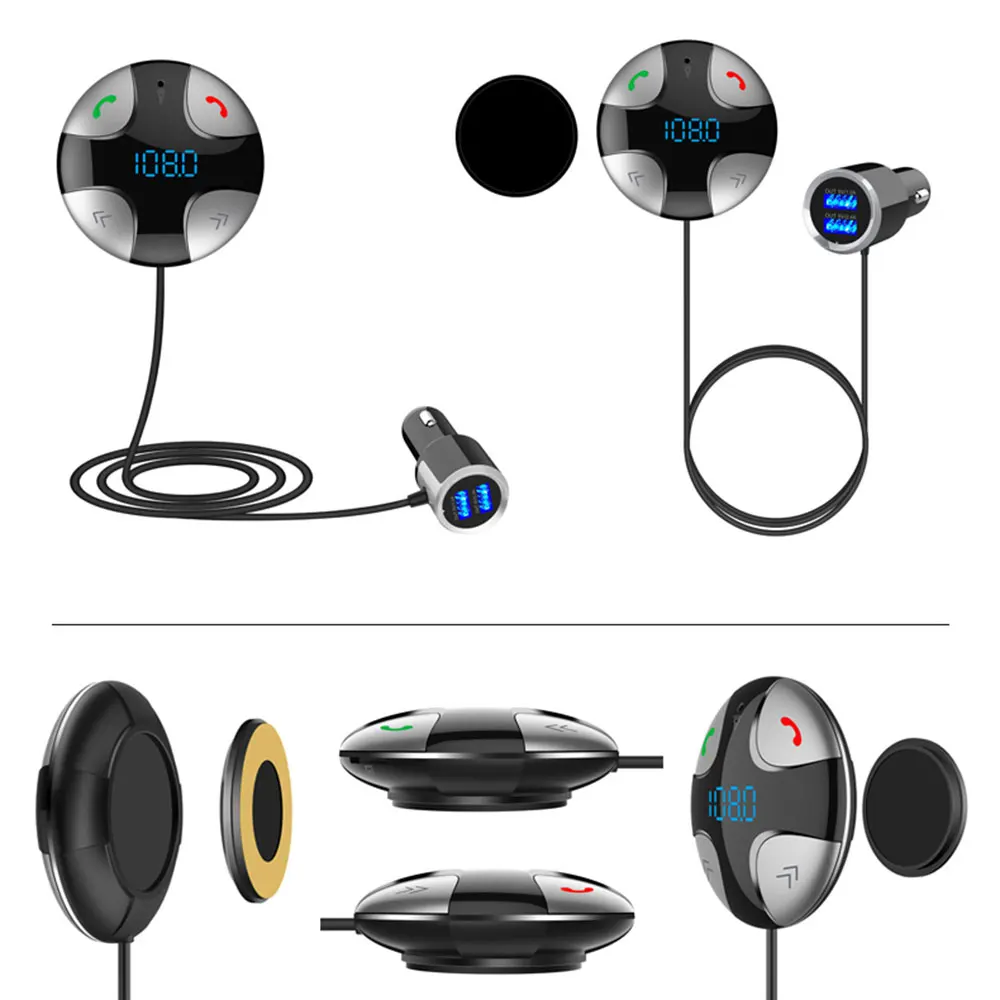 Автомобильные Проигрыватели BC29B, Bluetooth, беспроводной MP3-плеер, поддержка Hands-free, TF карта, автоматическая зарядка, Bluetooth 4,2, Прямая поставка