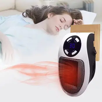 

Durable Mini Wall-mounted Air Heater High-power Hot Air Fast Heating Heater Home Office Room Fan Heater