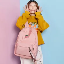 Winner WINNER Милая школьная сумка для студентов, женский модный рюкзак, женский рюкзак в Корейском стиле, рюкзак с инкрустацией стразами