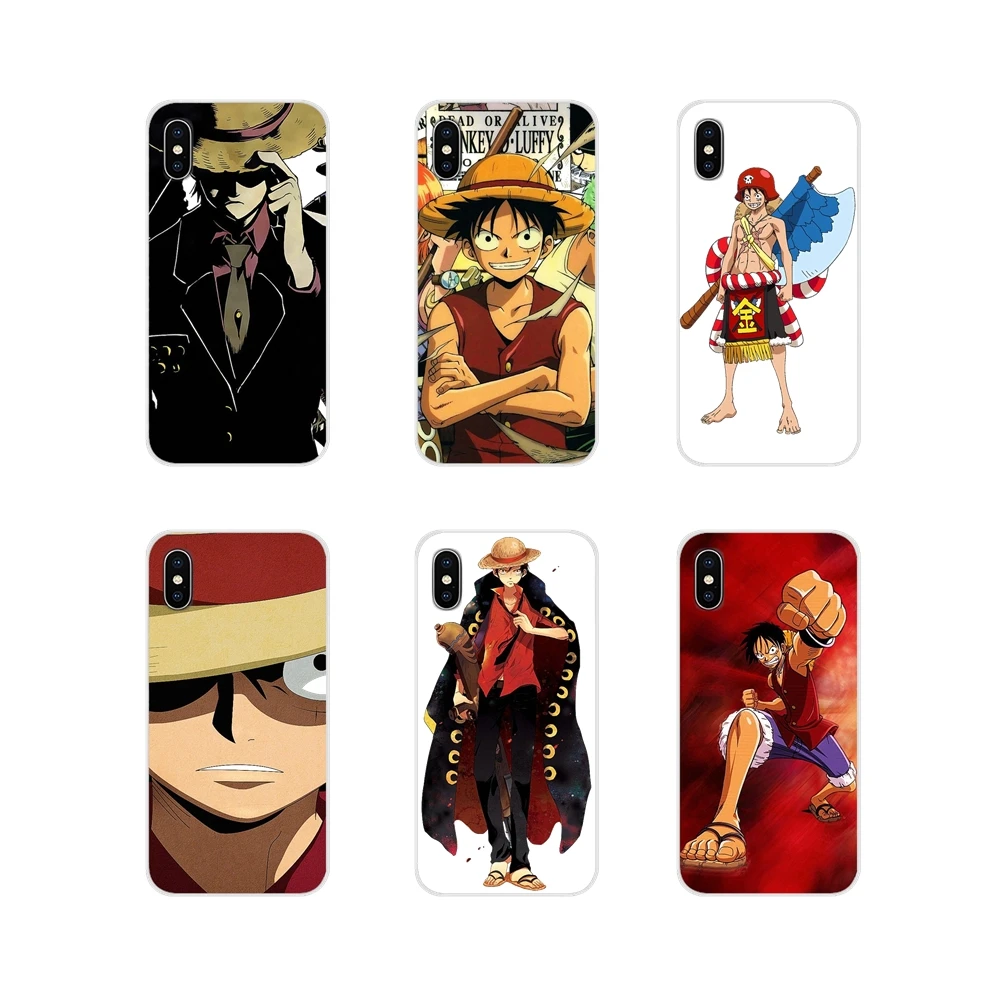 Для sony Xperia Z Z1 Z2 Z3 Z5 compact M2 M4 M5 C4 E3 T3 XA huawei mate 7 8 Y3II аксессуары чехол Monkey D Luffy one piece