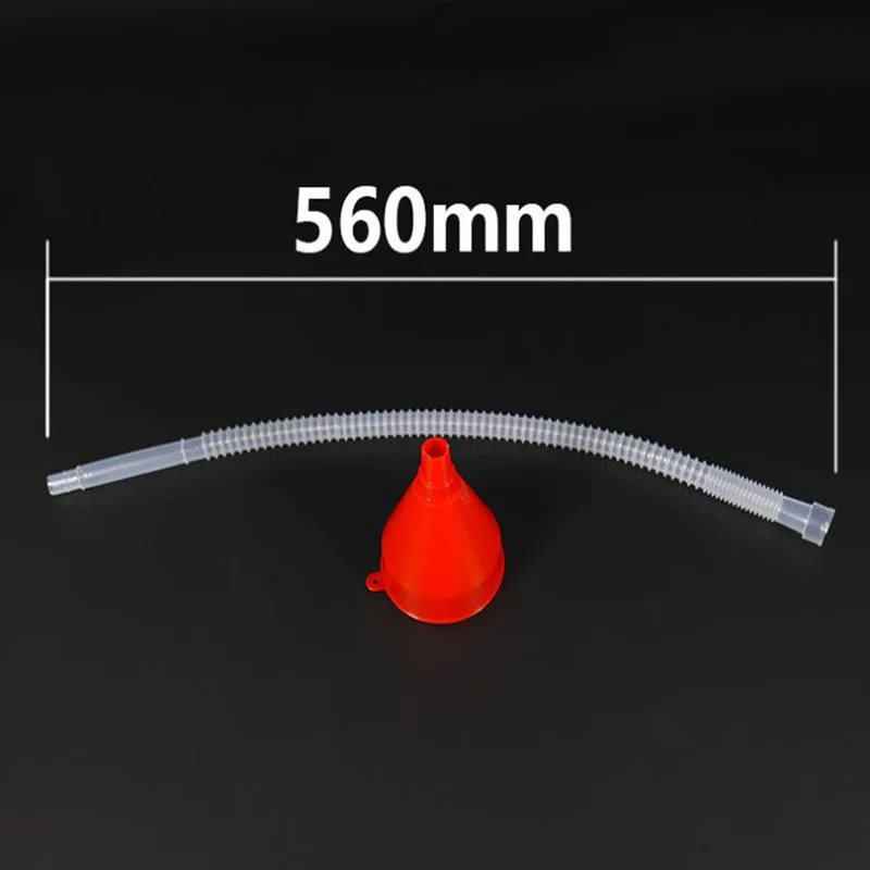 

Pour Oil Tool Car Motorcycle Truck Vehicle Plastic Filling Funnel with Soft Pipe Spout Petrol Diesel CAR-partment