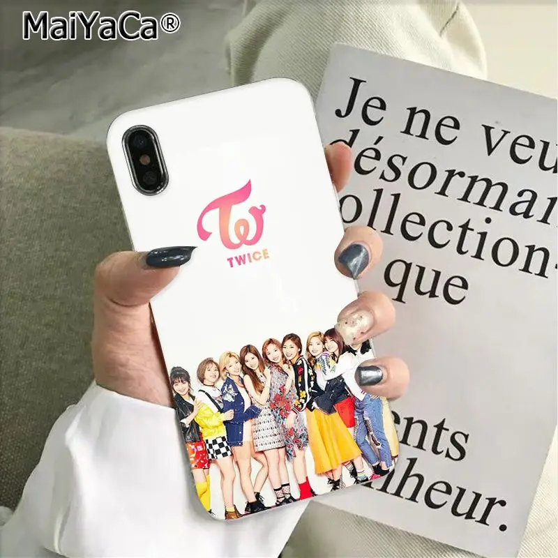 MaiYaCa Twice Mina Momo Kpop Новое поступление Модный чехол для телефона для iphone 11 pro 8 7 66S Plus X 5S SE XS XR XS MAX