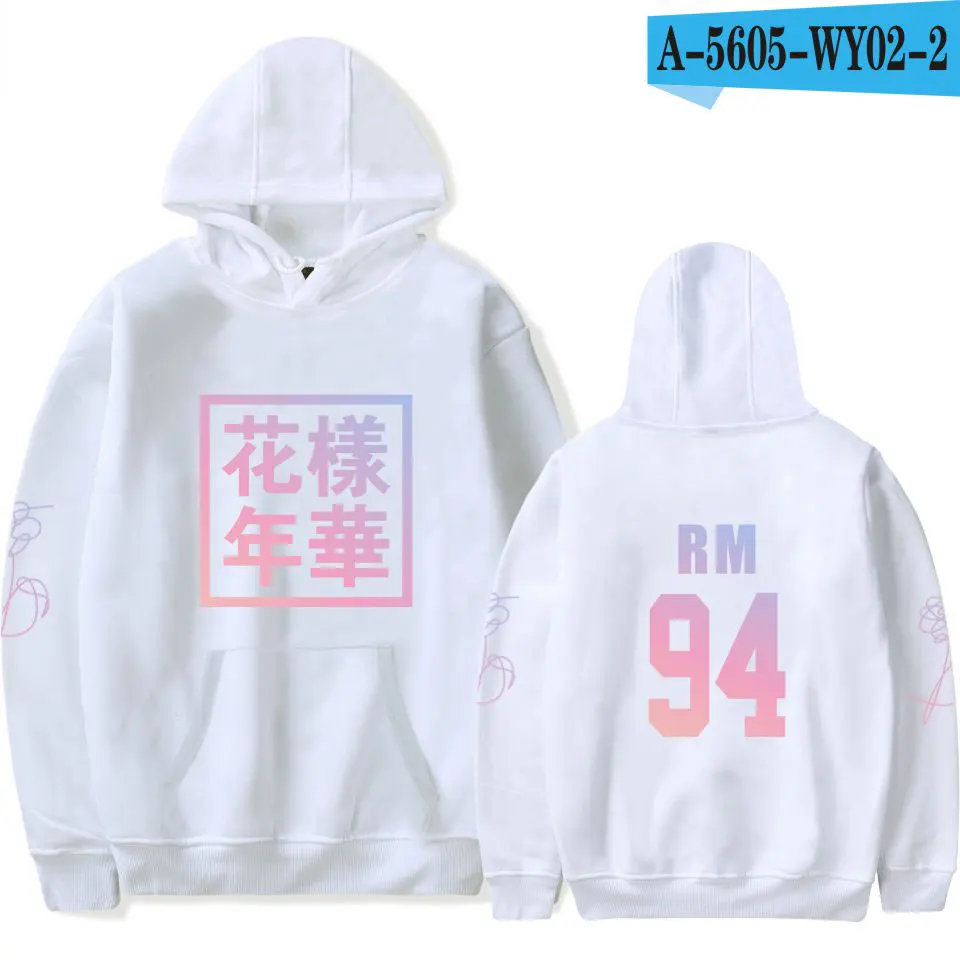 Love Young Forever унисекс толстовка с капюшоном для мальчиков Bangtan, женская одежда в стиле хип-хоп, одежда в черном, белом и сером цветах - Цвет: White