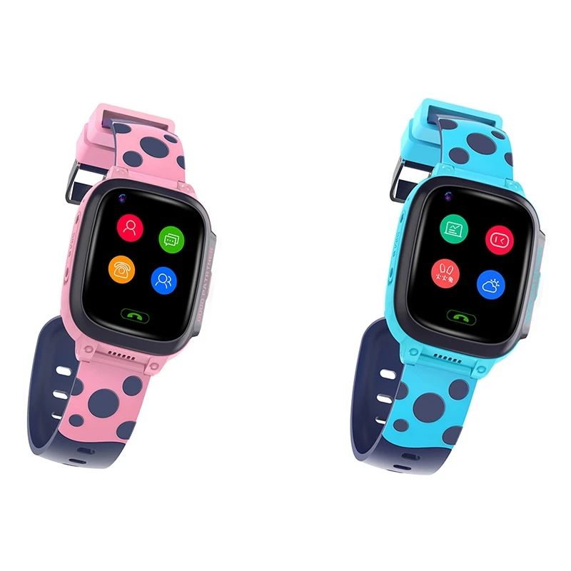 Y95 4G Child Smart Watch Phone GPS Kids Smart Watch Waterproof Wifi Antil-Lost SIM Location Tracker Smartwatch HD Video Call Blu