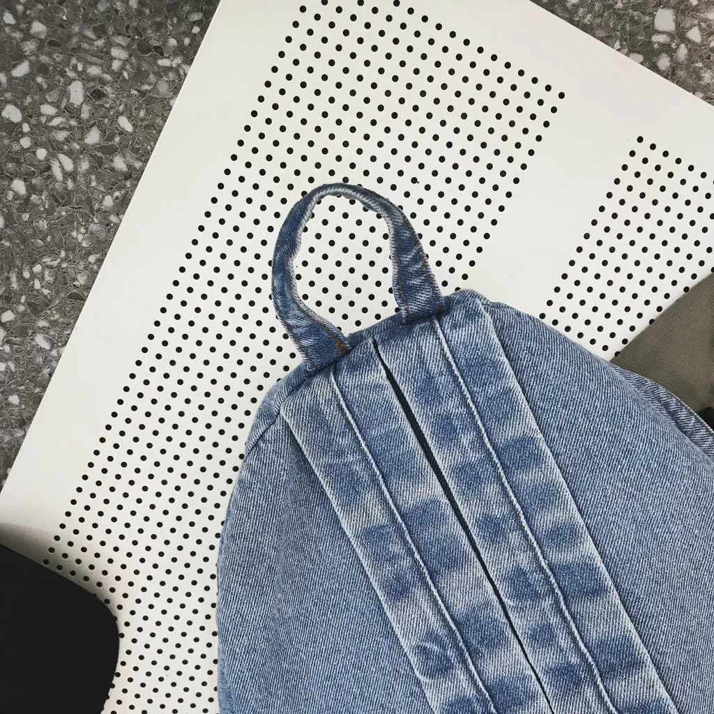 Женские рюкзаки Mochila, Женская винтажная сумка на плечо, деним, Ретро стиль, порт, ветер, Harajuku, Студенческая дорожная сумка, mochilas mujer# YL5
