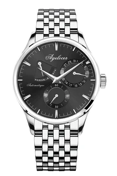 

AGELOCER Mens Caliber.A 3550 Mechanical Movement Automatic Power reserve Watch