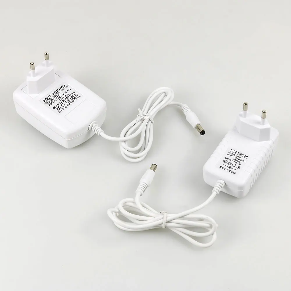 12V 1A 2A 3A 12 Вт 24 Вт 36 Вт Мощность выключатель адаптера конвертер США ЕС Питание адаптер переменного тока/постоянного тока для Светодиодный шкаф светильник полосы