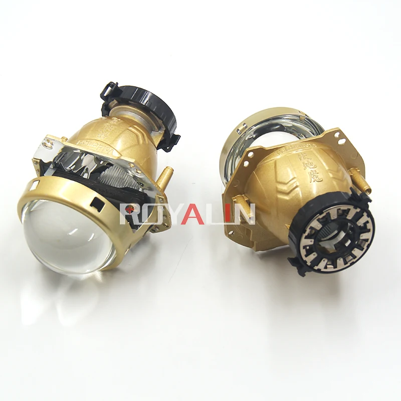 ROYALIN 2019 новейшие автомобильные фары Биксеноновые линзы для проектора Hella 3r G5 D1S D2S