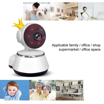 

WIFI IP Camera 720P Night home Security Camera Wireless P2P Indoor IR cam PTZ IP Camara Audio