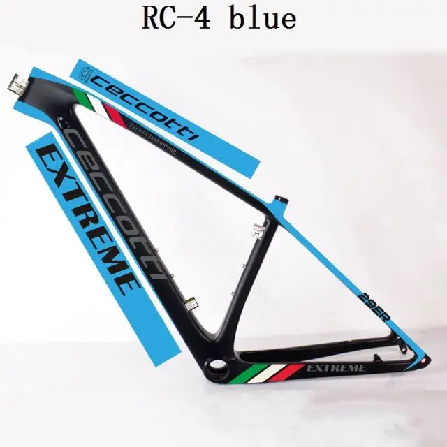 T1000 карбоновая mtb рама 29er mtb карбоновая рама Рама для горного велосипеда 142*12 или 148*12 мм рама для велосипеда - Цвет: blue