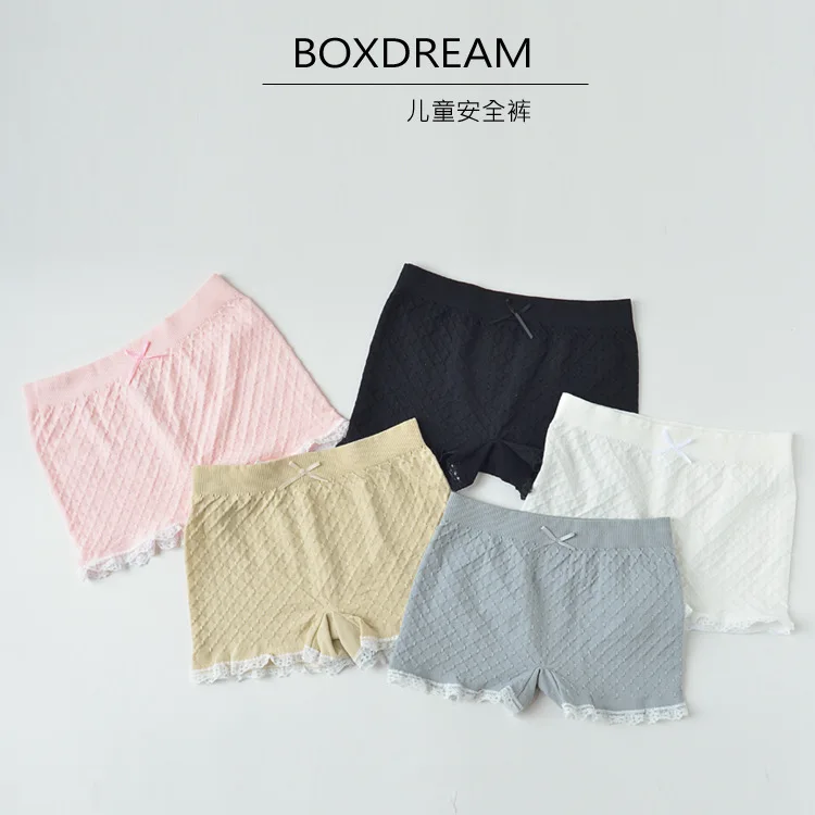 Boxdream/новые стильные летние штаны Ann; однотонные шорты в горошек с бантом; леггинсы для девочек; Bd601