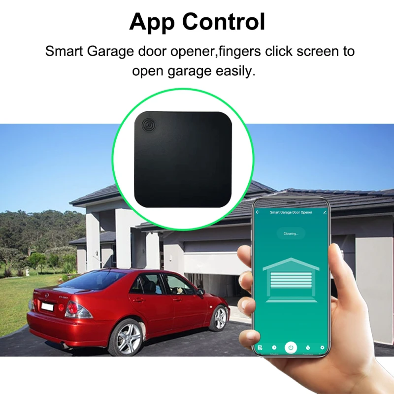Tuya WiFi Smart Garage Door Opener Controller Switch Smart Home For Alexa Google Home Life APP Control No Hub Require