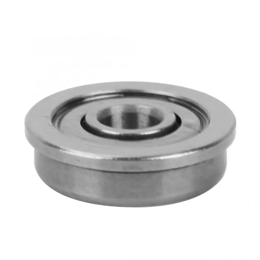 10pcs Premium Bearing Steel Miniature Flange Ball Bearing Flanged Bearing Tool