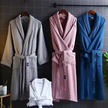 High Quality Winter Cotton Bathrobe For Men Women Home Hotel Thick Warm Bath Robe Towel Male Dressing Gown Szlafrok Badjas High Quality Winter Cotton Bathrobe For Men Women Home Hotel Thick Warm Bath Robe Towel Male Dressing Gown Szlafrok Badjas