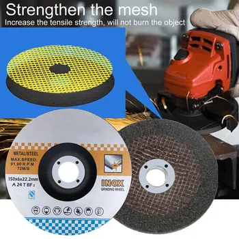 

Metal Cutting Wheel The Cutting Disc Presses Down The Center Metal Grinding Wheel