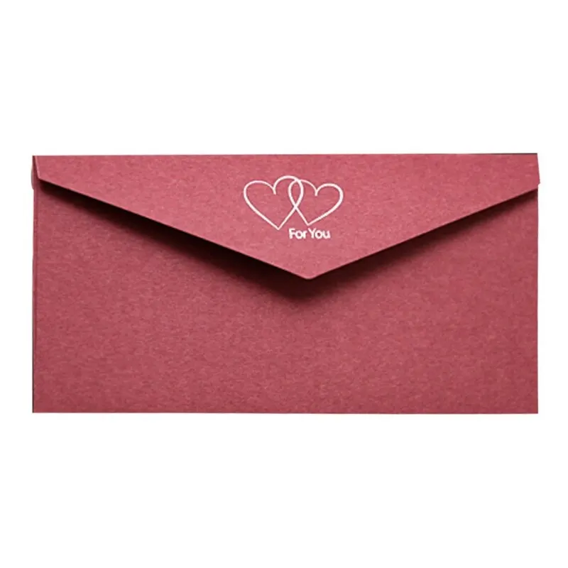 1 шт. Лидер продаж Винтаж Стиль печатные изделия kraft бумажные конверты школьные принадлежности конверт для свадьбы письмо-приглашение - Цвет: RD