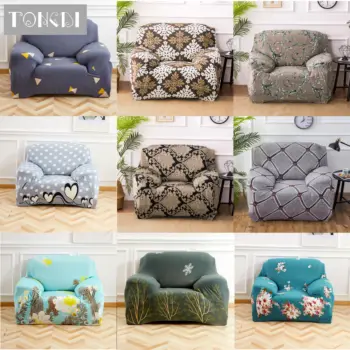 

TONGDI Panting Elastic Sofa Cover Soft Polyester Classical All-inclusive Stretch Decorration Slipcover Couch For Living Room