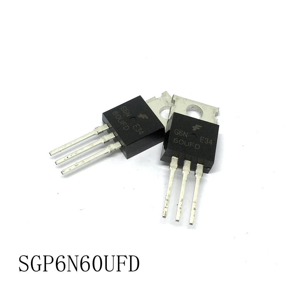 IGBT SGP6N60UFD TO-220 6A/600V 10 шт./лот Новинка