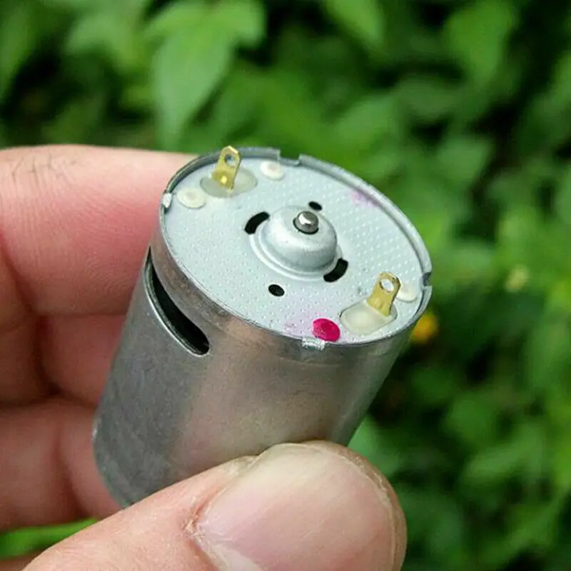 RK-370SD мини 24 мм круглый двигатель DC 5 V-11,1 V 7,4 V 34800 об/мин высокоскоростной большой крутящий момент углеродный щеточный двигатель DIY RC автомобиль Лодка водяной пистолет